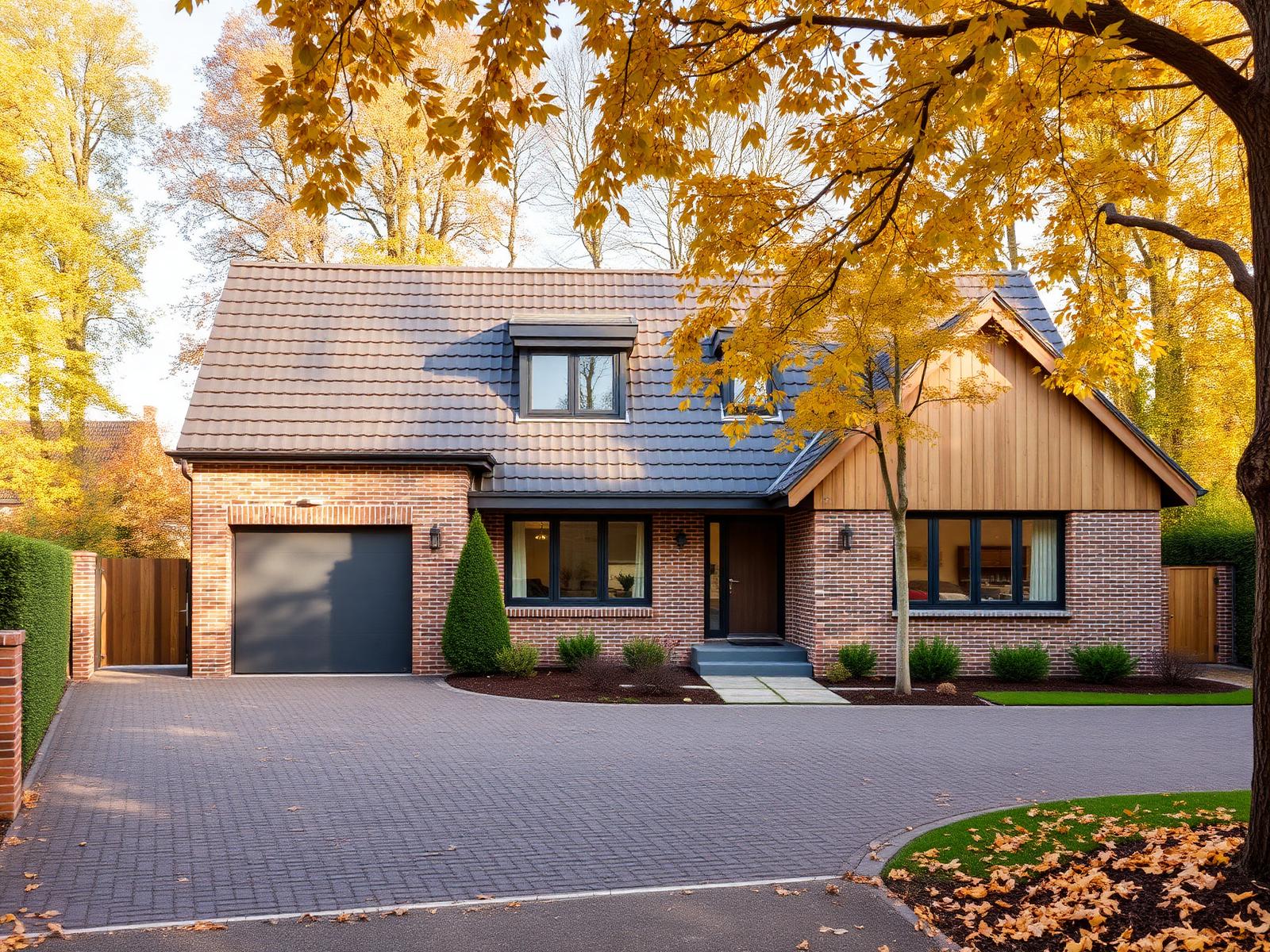 Nieuwbouwwoning met tuin